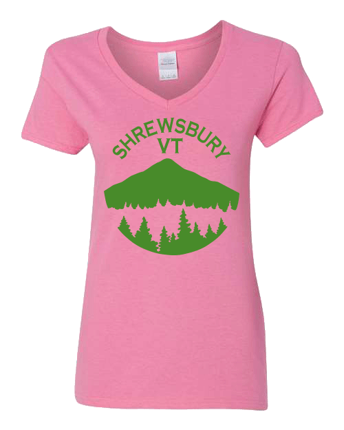 Town of Shrewsbury V-Neck Ladies Tee