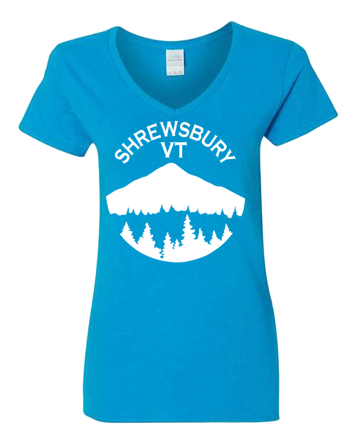 Town of Shrewsbury V-Neck Ladies Tee