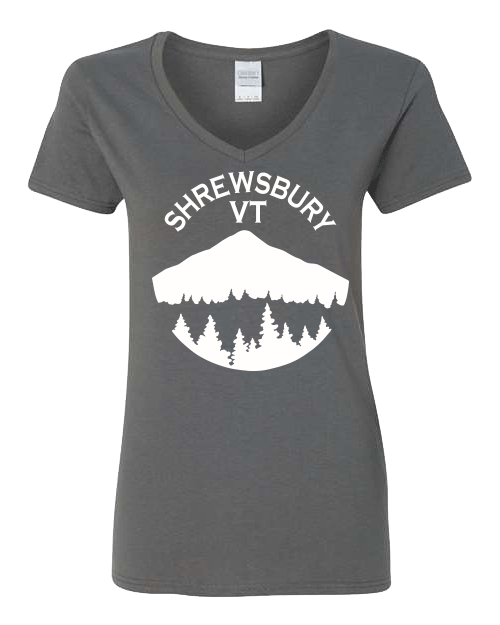 Town of Shrewsbury V-Neck Ladies Tee