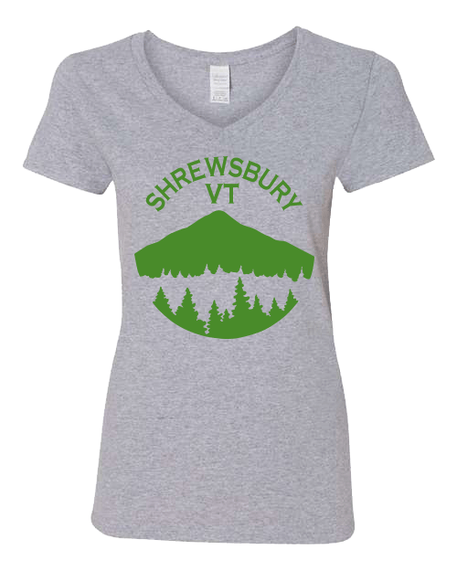 Town of Shrewsbury V-Neck Ladies Tee