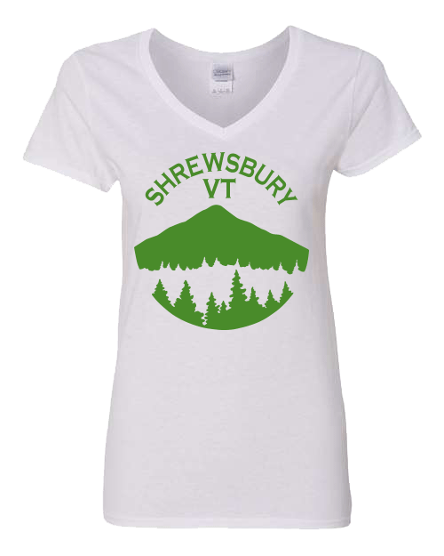 Town of Shrewsbury V-Neck Ladies Tee