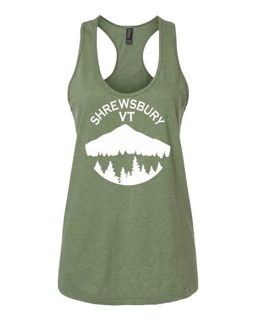 Town of Shrewsbury Ladies Raceback Tank Top