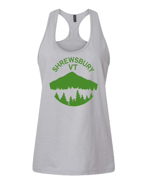 Town of Shrewsbury Ladies Raceback Tank Top