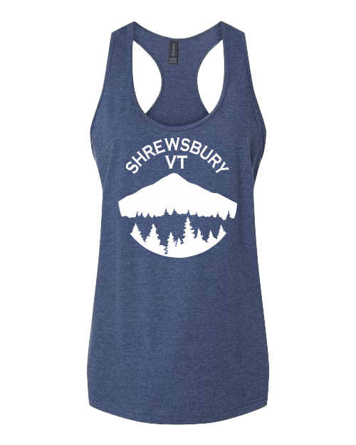 Town of Shrewsbury Ladies Raceback Tank Top