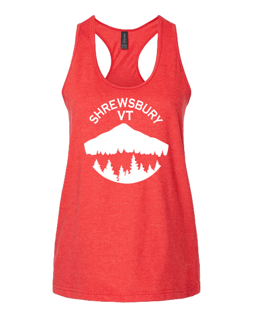 Town of Shrewsbury Ladies Raceback Tank Top