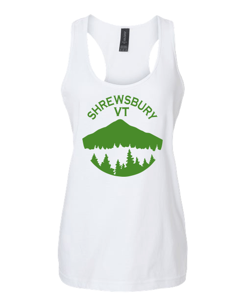 Town of Shrewsbury Ladies Raceback Tank Top