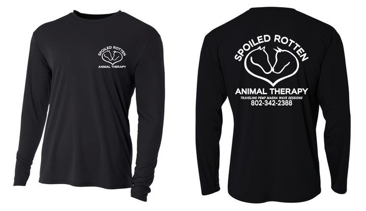 Spoiled Rotten Animal Therapy A4 Performance long sleeve tee