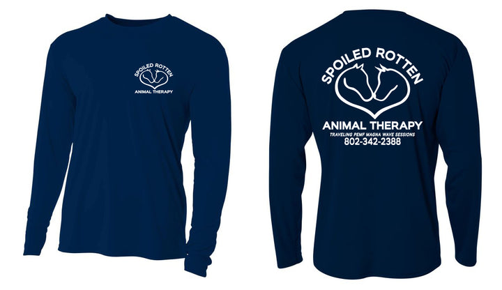 Spoiled Rotten Animal Therapy A4 Performance long sleeve tee