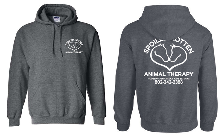 Spoiled Rotten Animal Therapy Gildan Hooded sweatshirt