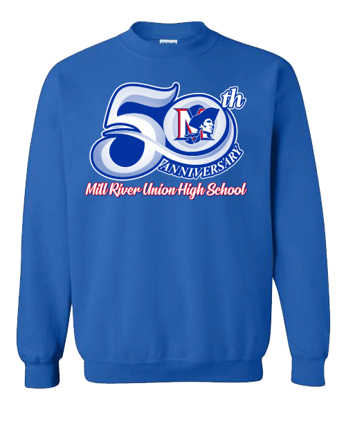 MRU 50th Anniversary Crew Sweatshirt
