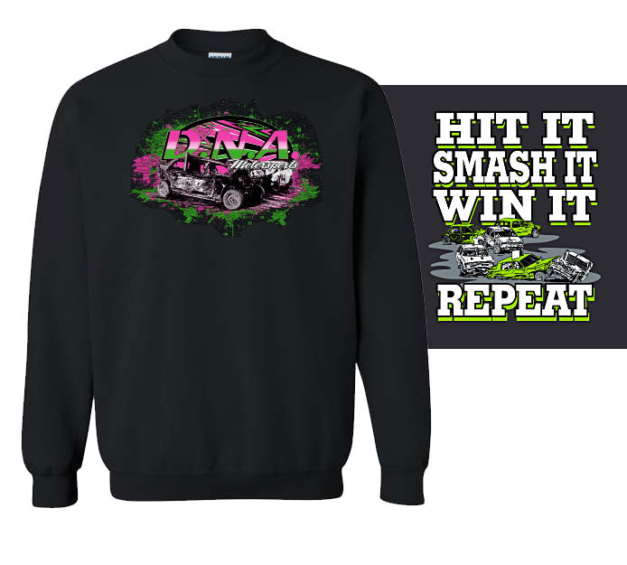 DNA Motorsports Double Sided Crew Sweatshirt