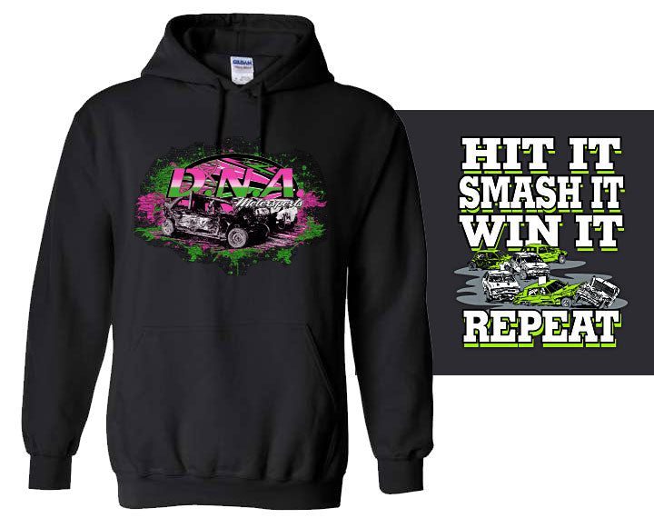 DNA Motorsports Double Sided Hooded Sweatshirt