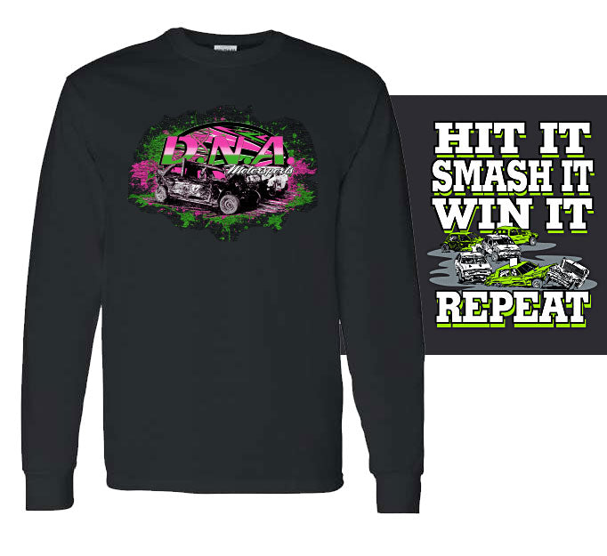DNA Motorsports Double Sided Long Sleeve T-Shirt
