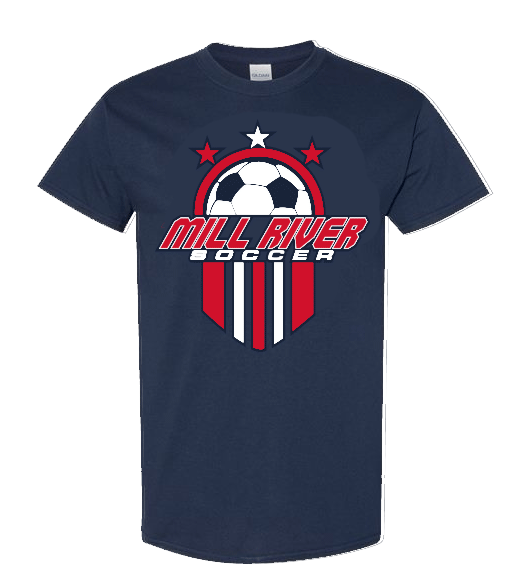 MRU Soccer Navy Performance T-Shirt