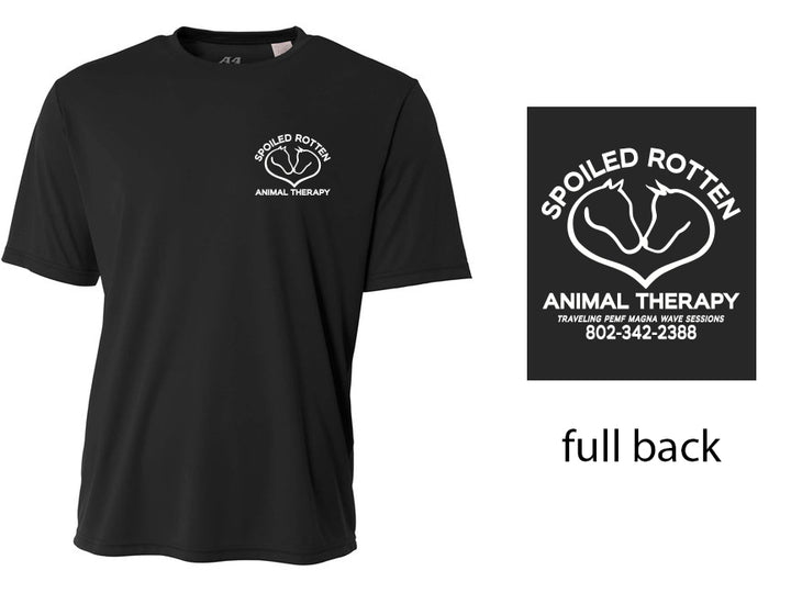 Spoiled Rotten Animal Therapy A4 Performance short sleeve tee