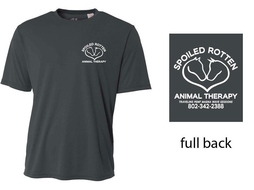 Spoiled Rotten Animal Therapy A4 Performance short sleeve tee
