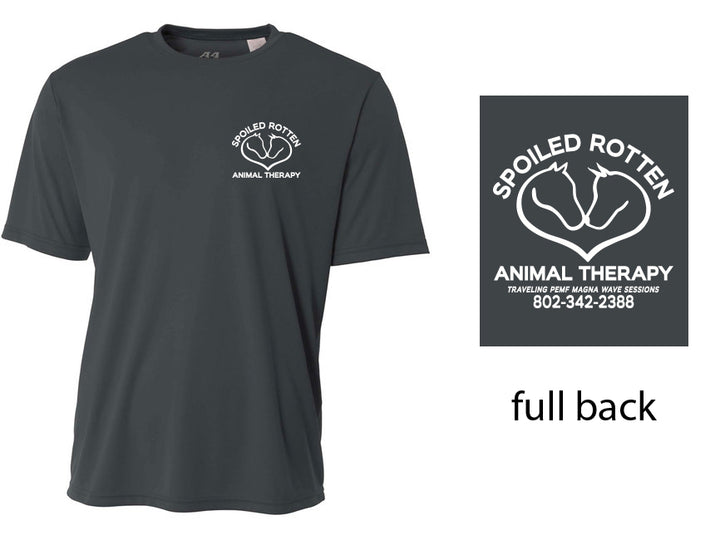 Spoiled Rotten Animal Therapy A4 Performance short sleeve tee