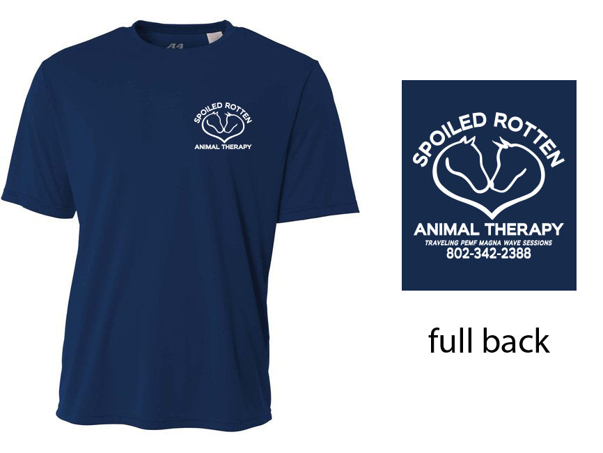 Spoiled Rotten Animal Therapy A4 Performance short sleeve tee