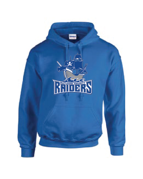 Rutland County Raiders Royal Hooded Sweatshirt