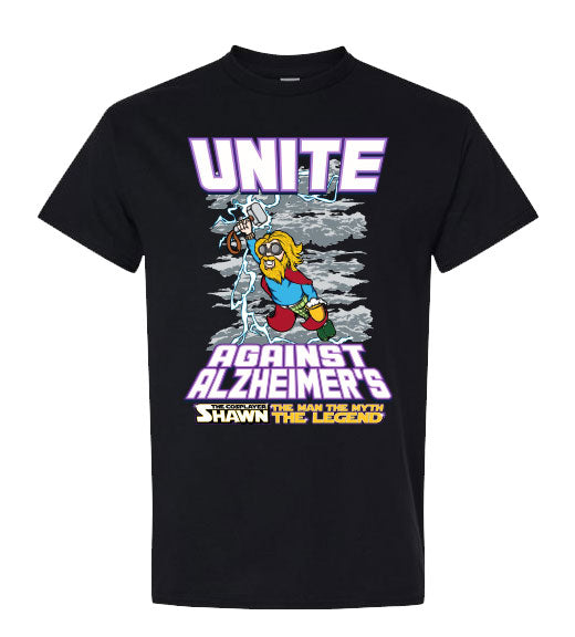 Shawn the Cosplayer Unite Against Alzheimer's T-Shirts