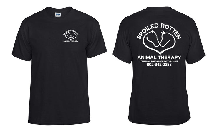 Spoiled Rotten Animal Therapy Gildan softstyle short sleeve tee