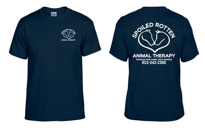 Spoiled Rotten Animal Therapy Gildan softstyle short sleeve tee