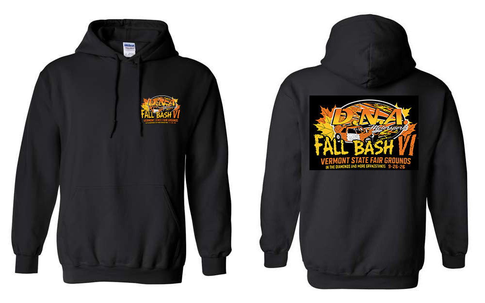 Fall Bash Vi Black Hooded Sweatshirt