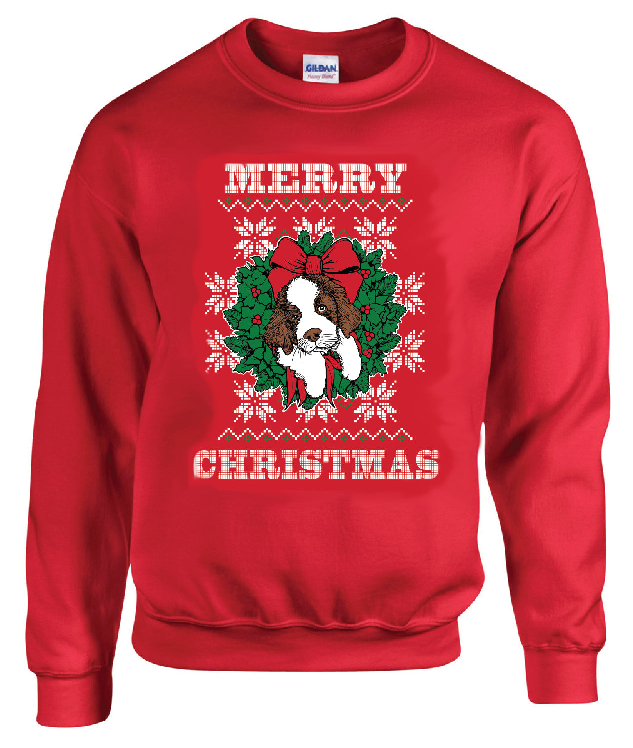 Christmas Ugly Sweater - Saint Bernard