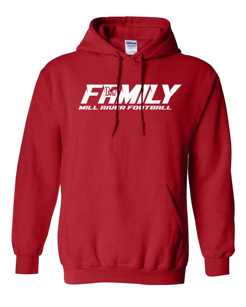 MRU Family Football Hooded Sweatshirt