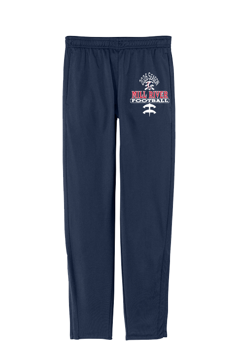 MRU Football Navy Travel Tricot Track Jogger
