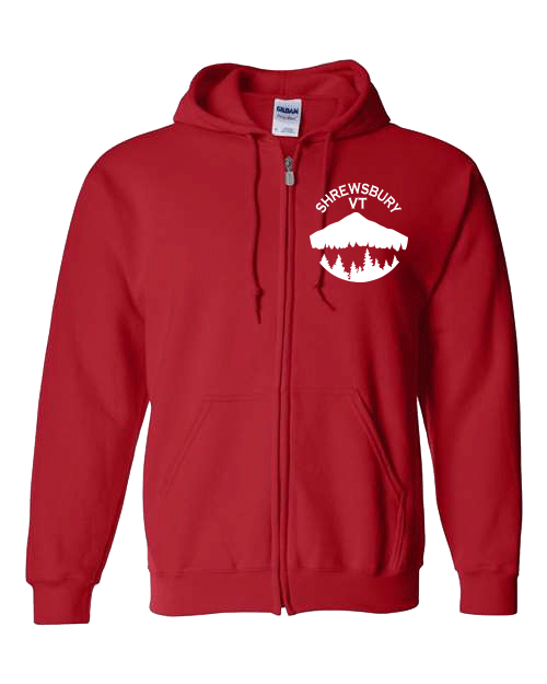 Town of Shrewsbury Zipped Hoodie