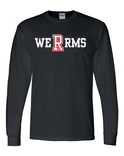 We R RMS long sleeve t-shirts