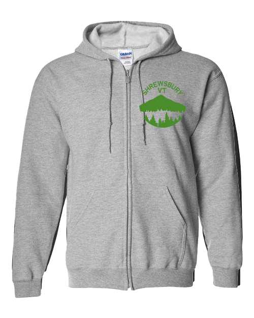 Town of Shrewsbury Zipped Hoodie